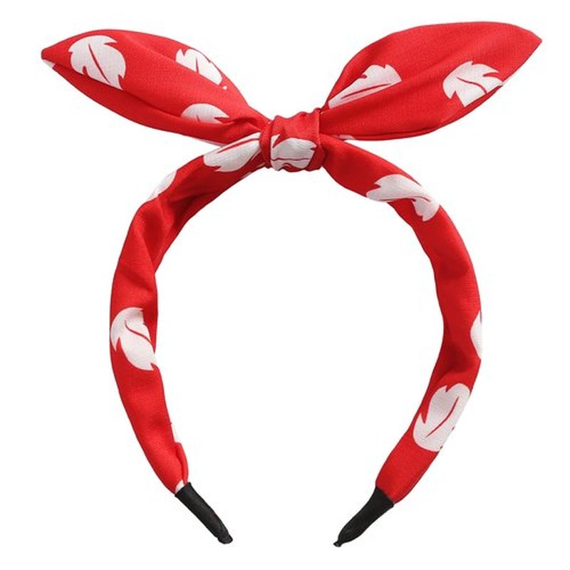 Nuolich Hawaiian Bow Headband Tropical Leaf Headwear Halloween Costume Hair Accessories Luau Party Hairband