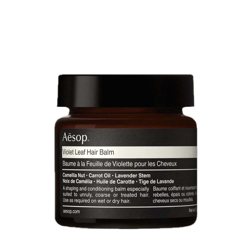 Aesop Violet Leaf Hair Balm | Shaping Balm with Camellia Nut, Carrot Oil & Lavender Stem | Conditions, Softens & Styles Coarse or Treated Hair | 60 mL/ 2 oz