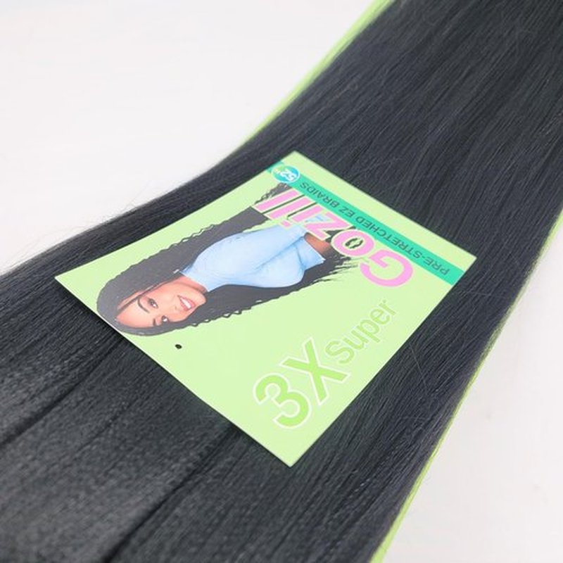 Braiding Hair Pre stretched Black Prestretched Braiding Hair Hypoallergenic Non Toxic Kids Ez Braid Twist Synthetic Knotless