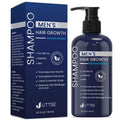 Uttse Biotion Hair Growth Shampoo for Men: Natural Thickening Shampoo with Tea Tree Oil Ginseng Mint for Hair Loss and Thinning Hair - 10.1 fl.oz, Dark Blue