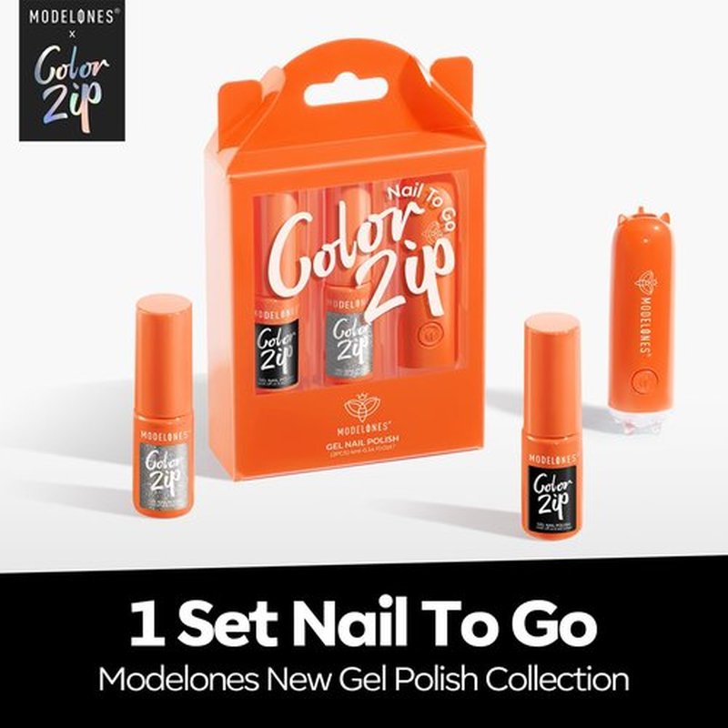 Modelones Black Gel Nail Polish Kit with UV Light, Christmas Silver One Step Gel Polish No Need Base & Top Coat, 3 in 1 Set Glitter Fall Soak Off Nail Lamp Manicure DIY Salon at Home Gift