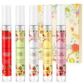 Skiennix Women's Perfume Set - 5 Pack Mini Travel Size Floral Fragrances | Long Lasting Gift Idea