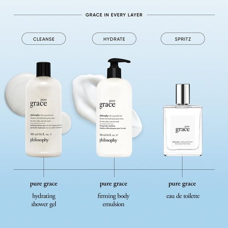 philosophy pure grace body lotion 16 fl oz
