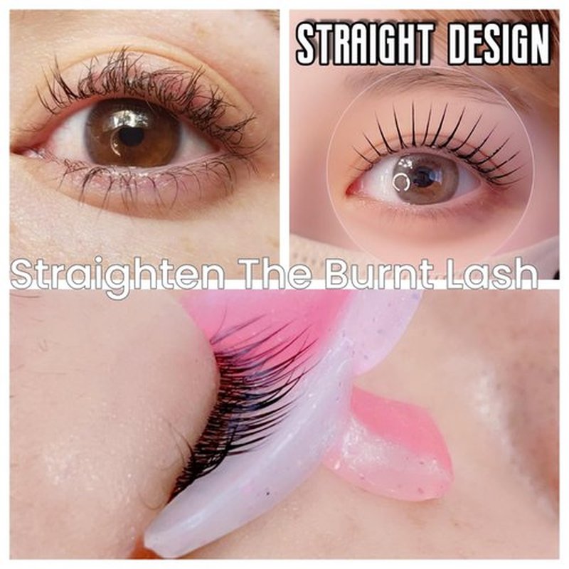 Lash Revise Pad Silicone Eyelash Straightening Pads Reusable Palette Soft Lash Extension Remover Plate Shield