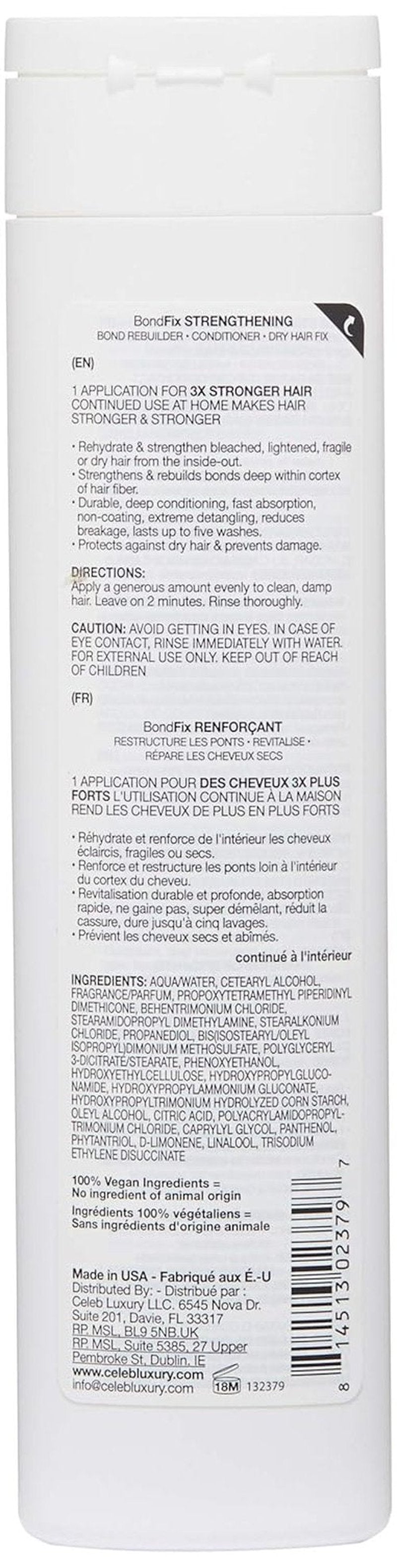 Celeb Luxury Moisturizing Hair Conditioner Mask - BondFix Daily Hydration Treatment for Strong, Healthy Hair