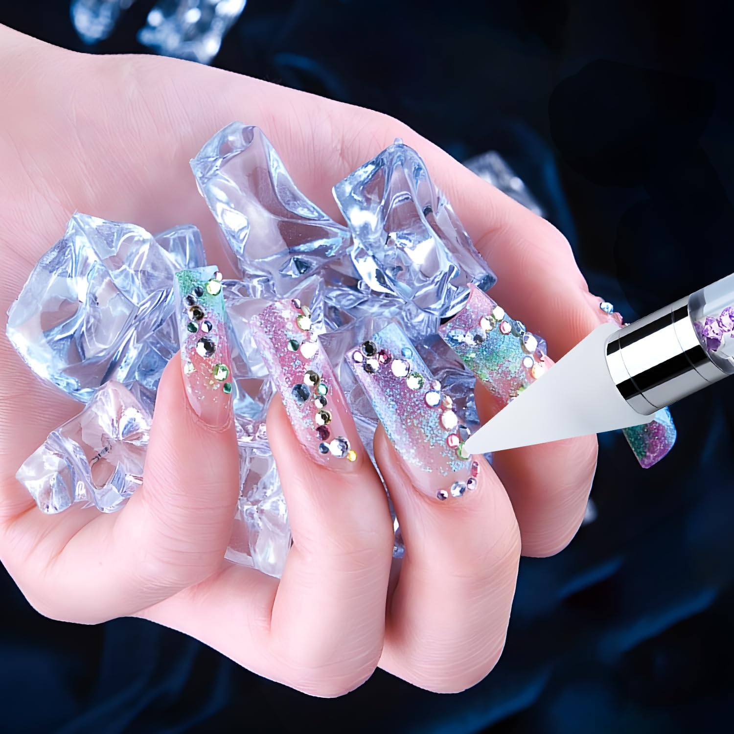 Vikerer Rhinestone Picker Tool, Bedazzling Pen Dotting Tools