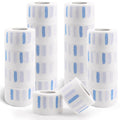 NICEMOVIC 20 Rolls Disposable Barber Paper Neck Strips Bulk Barber Accessories, Professional Barber Supplies Stretchy Paper Neck Strips for Salon Haircut Styling
