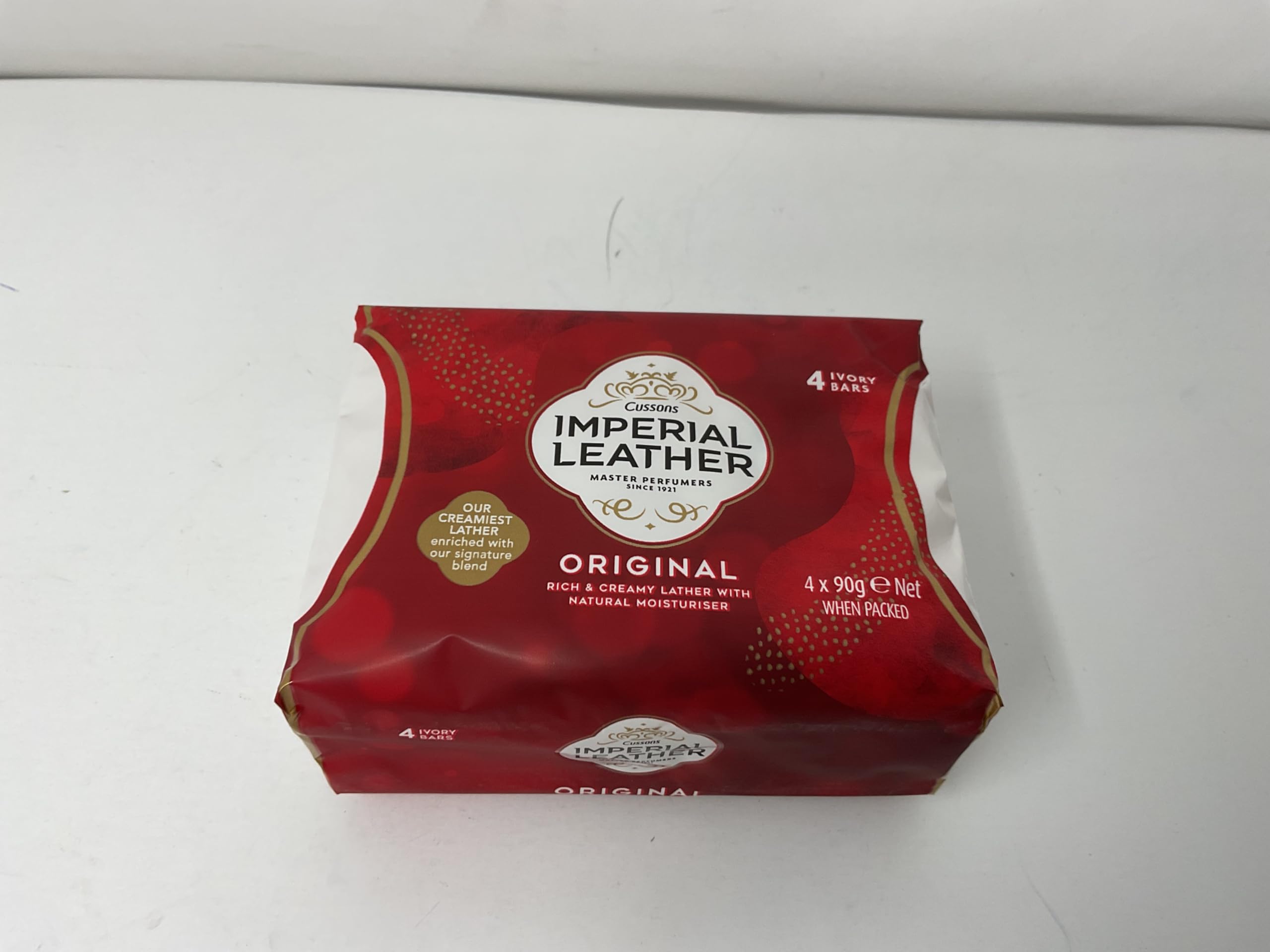 Cussons Imperial Leather Original Bar Soap - 4 Pack