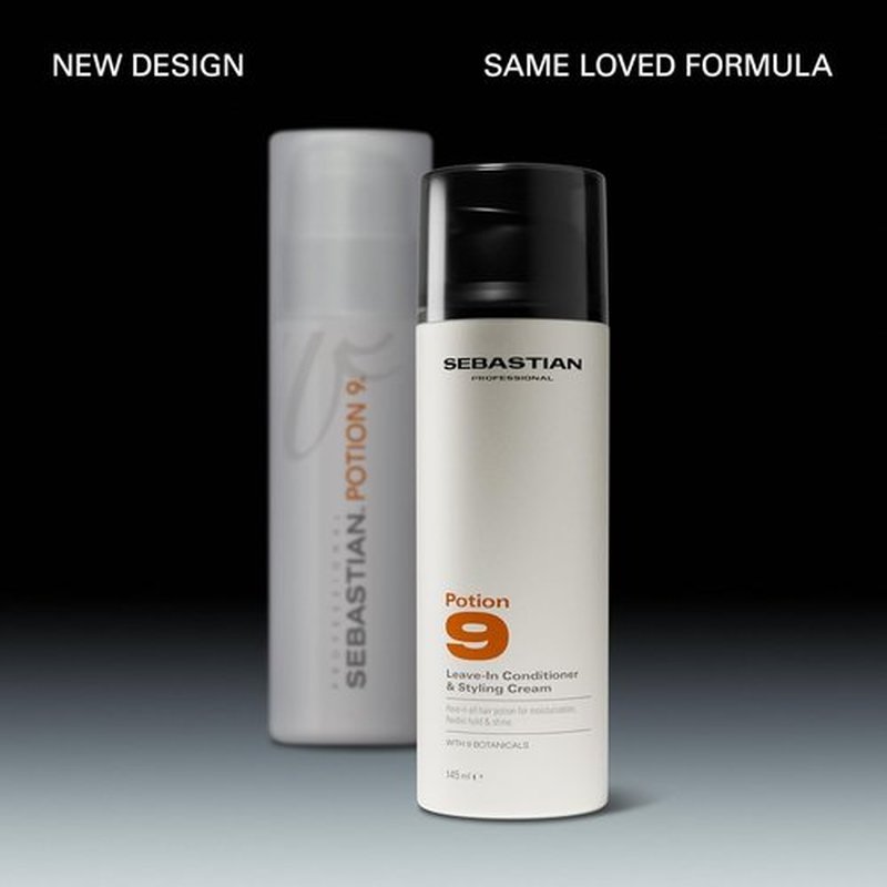 Sebastian Professional Potion 9 Leave-In Conditioner - Versatile Hair Styling Cream with Botanical Extracts & Oils