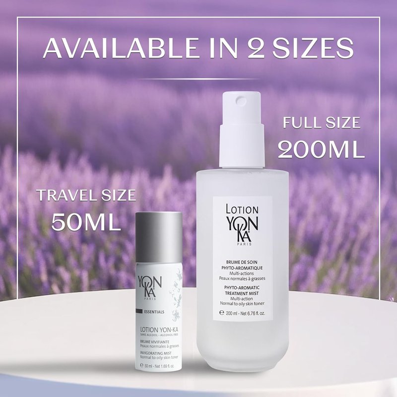 Yon-Ka Lotion PNG Toner - Refreshing Daily Face Mist with Aloe Vera & Rosemary | Hydrates & Soothes Skin
