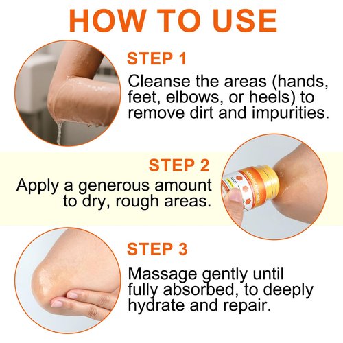 chenyayun Manuka Honey Cracked Heel Treatment Balm Stick, Dry & Cracked Foot Repair for Intensively & Deeply Moisturizing & Hydrating, Soothing, with Shea Butter, Chamomile|1.41 Oz/40 G