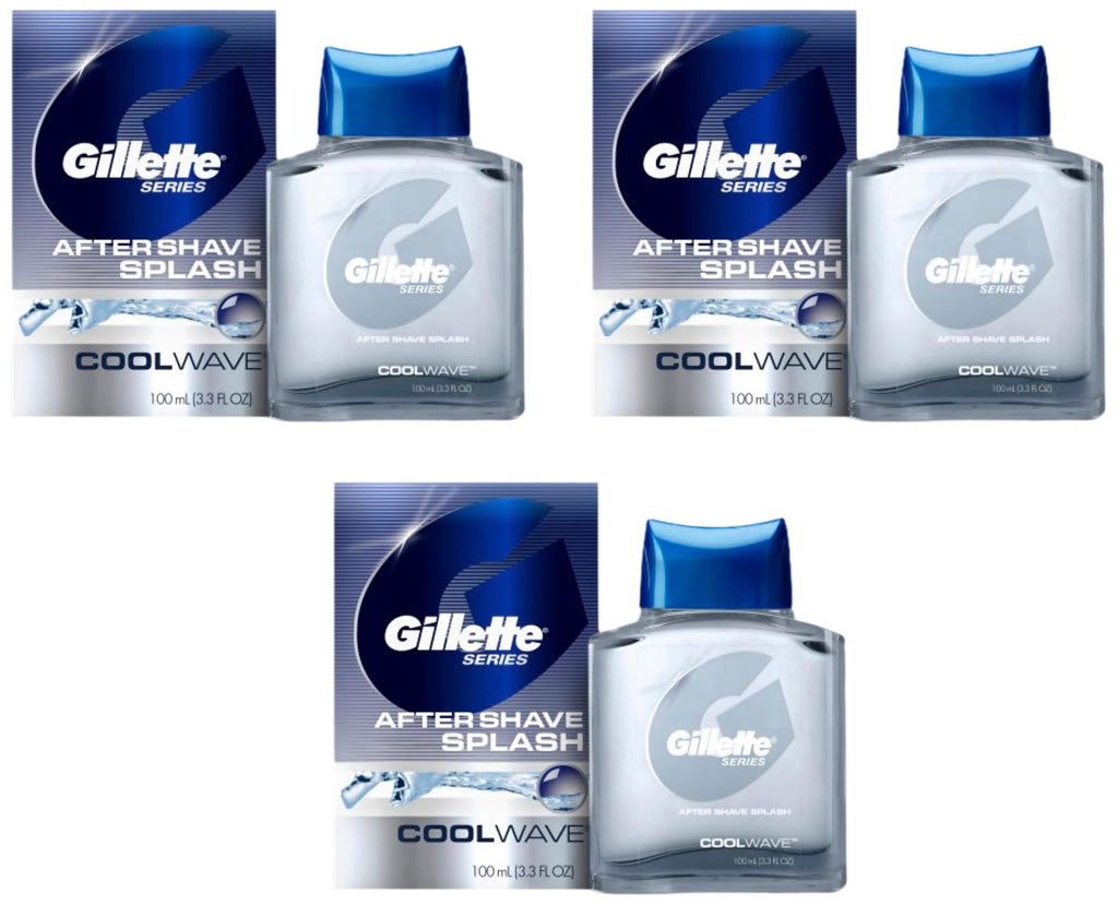 Gillette After Shave for Men, 3.3 fl oz | Cool Wave | Lotion | Series