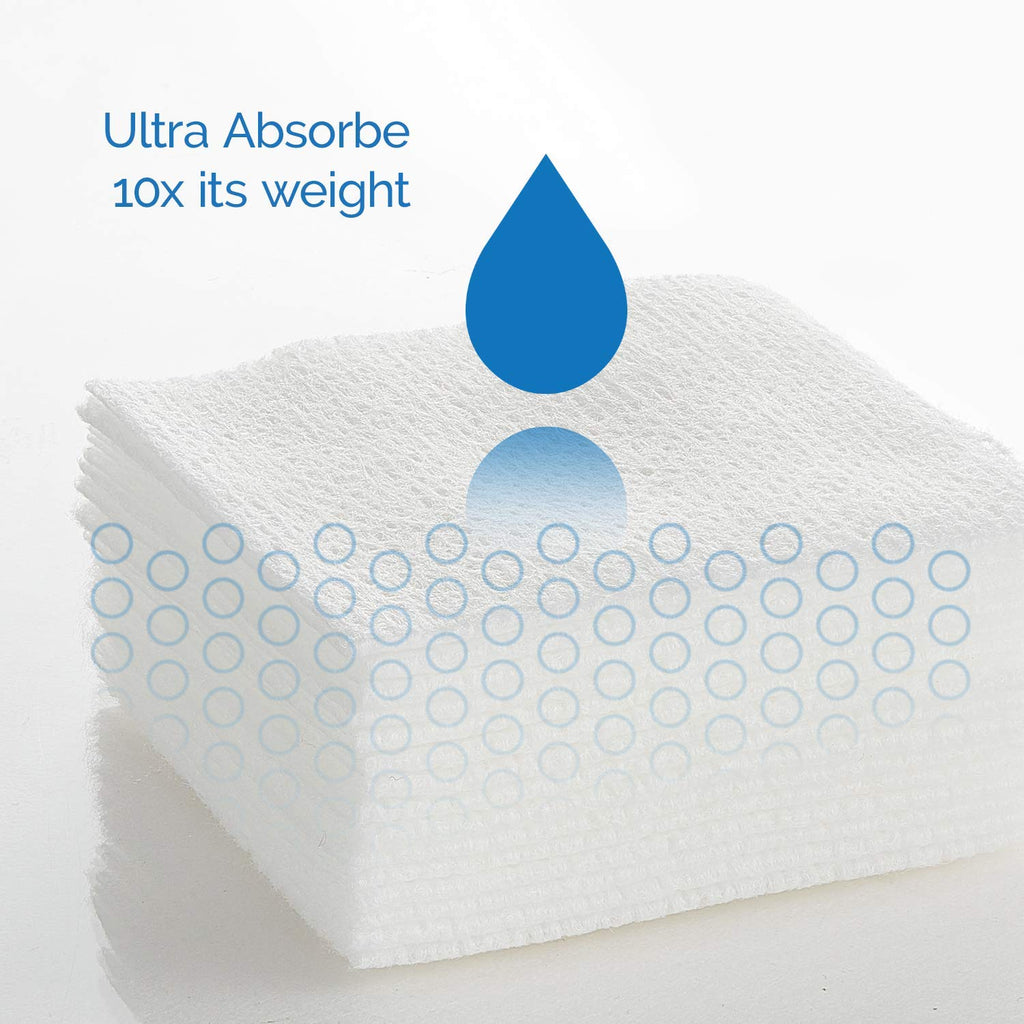 JMU 800 Gauze Pads 4x4, Non Woven Sponges 4-Ply Non-Sterile Guaze All Purpose Gauze Sponges(200Pcs/Bag,Total 4 Bags)