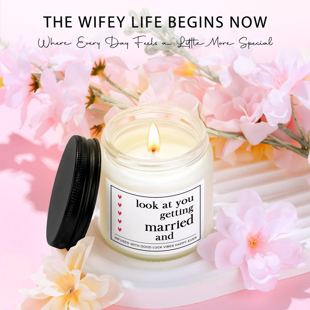 Bridal Shower Gifts for Bride To Be Gift Ideas Bride Gifts Box for Bachelorette Party Wifey Gift Accessories for Wedding Day Popular Engagement Stuff Things Set for Her Future Mrs Soon To Be Wifey