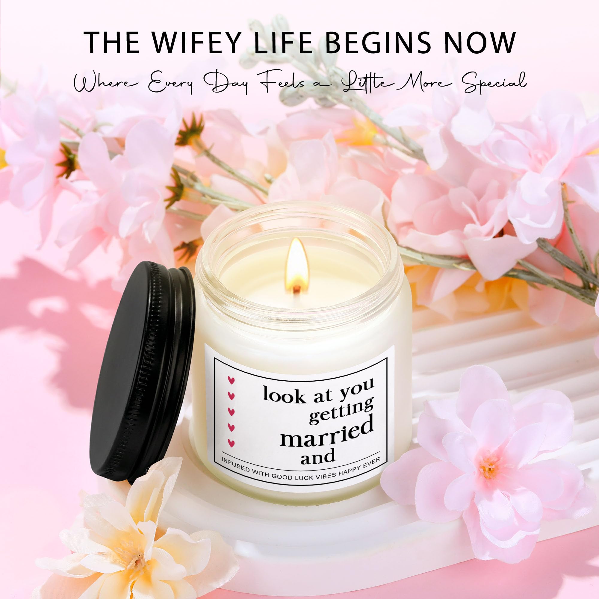 Bridal Shower Gifts for Bride To Be Gift Ideas Bride Gifts Box for Bachelorette Party Wifey Gift Accessories for Wedding Day Popular Engagement Stuff Things Set for Her Future Mrs Soon To Be Wifey