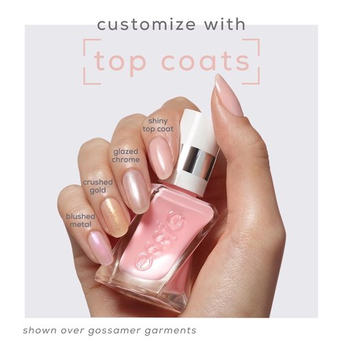 essie Nail Polish, 2 Piece Holiday Nail Polish Set, Winter Frost Longwear Duo, Includes Vegan White and Chrome Shades, 1 Kit