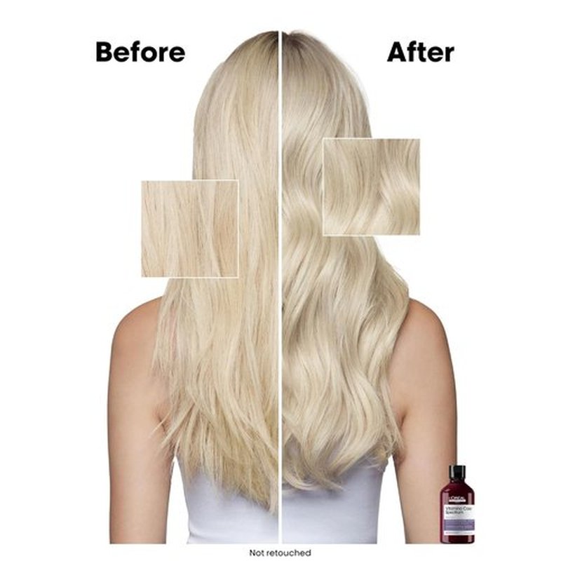 L'Oréal Professionnel Vitamino Color Shampoo Set - Neutralizes Yellow Tones, Enhances Shine & Vibrancy