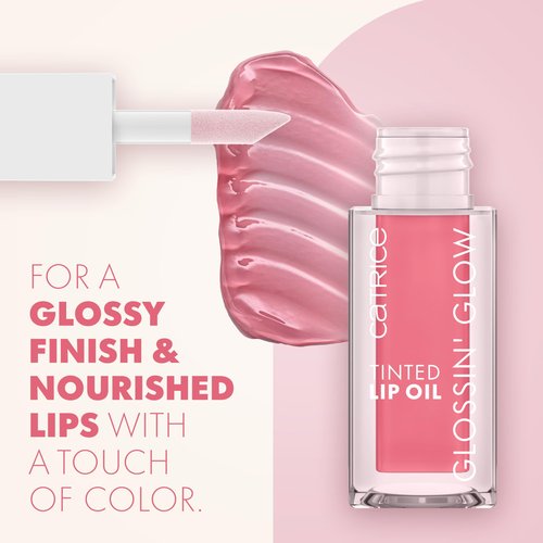 Catrice Glossin' Glow Lip Oil Gift Set | Five High Shine, Moisturizing Lip Stains | Glossy, Hydrating, Tinted, Vegan & Cruelty Free