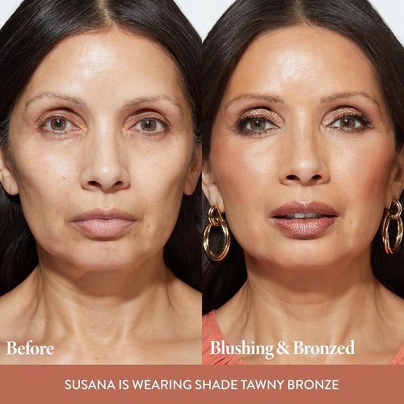 Laura Geller New York Baked Blush-N-Bronze 2-in-1 Sculpting Bronzer & Blush - Tawny Bronze Finish