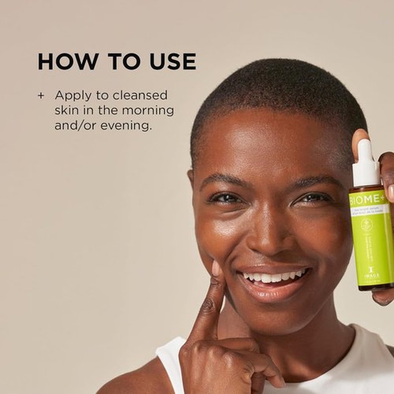 IMAGE Skincare BIOME+ Dew Bright Serum - Microbiome-Friendly Facial Serum for Enhanced Luminosity