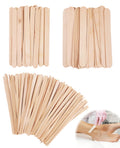 OPLCFO 2000pcs Wax Sticks for Hair Removal, 3 Style Popsicle Sticks for Waxing, Applicatorstick with Small Medium Large Sizes