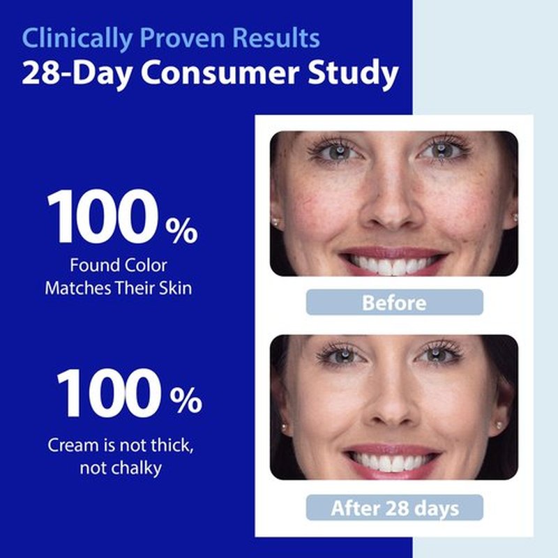 Dr. Denese SPF 40 Defense Day Cream (Rich) 4 oz – Tinted Moisturizer and Daily Sunscreen for Radiant Hydrated Skin – BB Cream with Antioxidants for Smooth Even Tone – Broad Spectrum SPF Protection