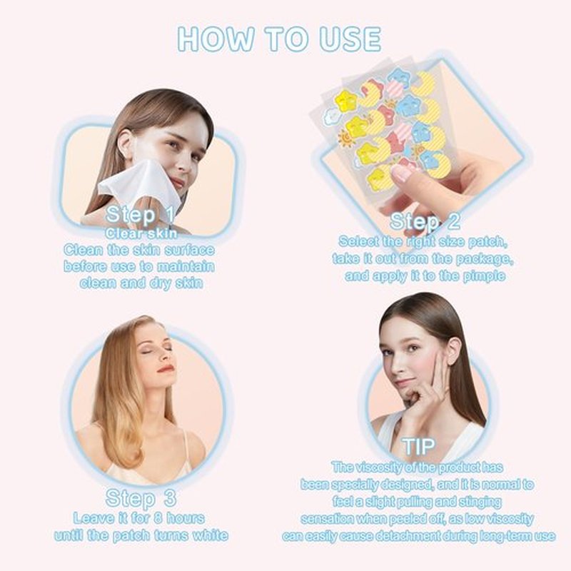 CELECARE Pimple Patches,Pimple Patches for Face,Hydrocolloid Acne Patches, Pimple Patch Cute, Salicylic Acid &Tea Tree Oil,8 Unique Acne Patch Designs,148 Count