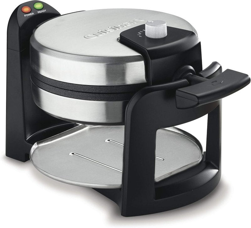 Cuisinart Belgian Waffle Maker - 1" Thick Round Waffles | Perfect for Breakfast Delights