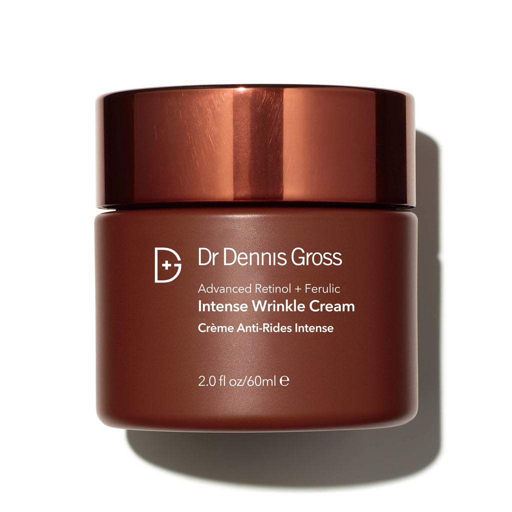Dr Dennis Gross Advanced Retinol and Ferulic Intense Wrinkle Cream, White, 2 Ounce (Pack of 1)