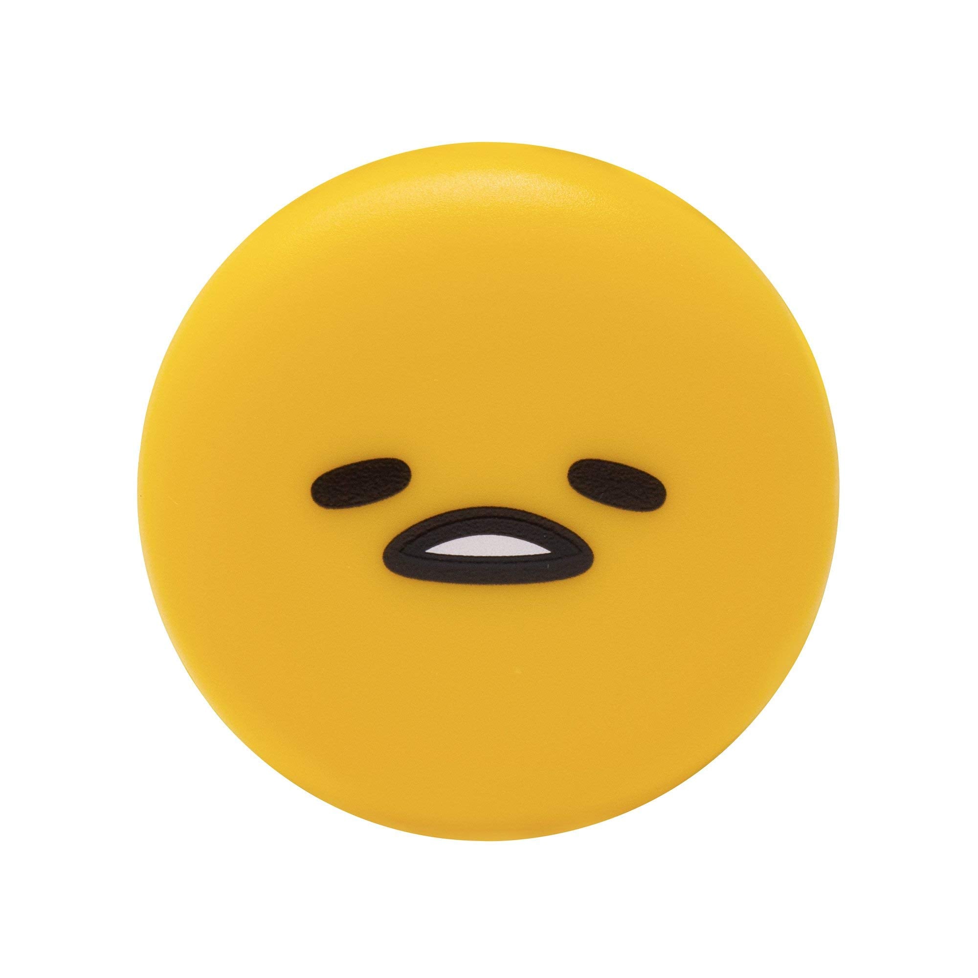 The Crème Shop x Gudetama Macaron Lip Balm, Korean Lip Balm with Shea Butter and Vitamin E - Peach Gummies