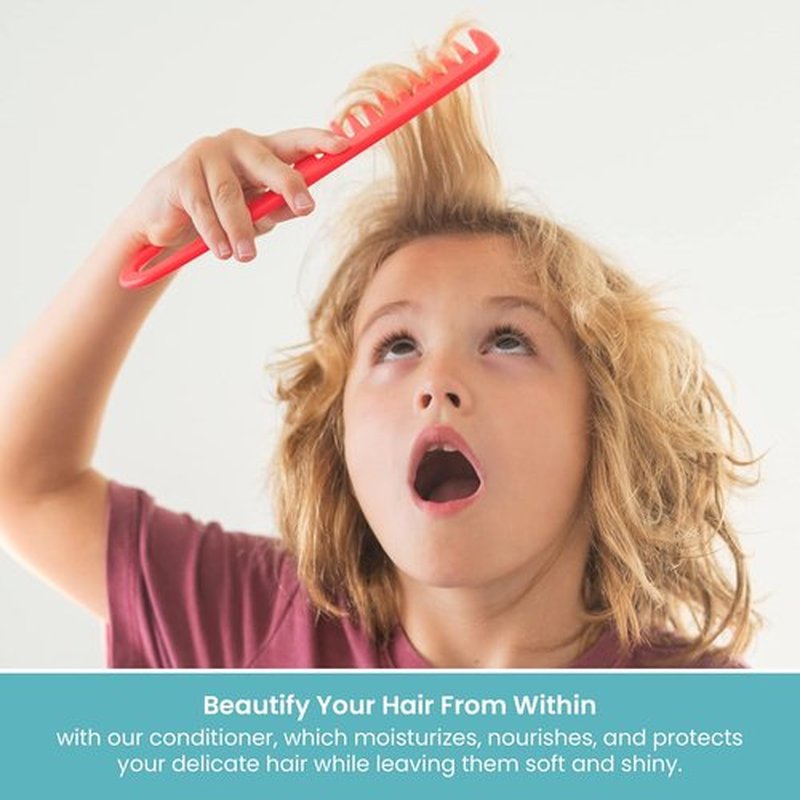 Little Twig Hair Conditioner - Natural Plant-Derived Formula with Essential Oils | Fragrance-Free, 17 fl oz
