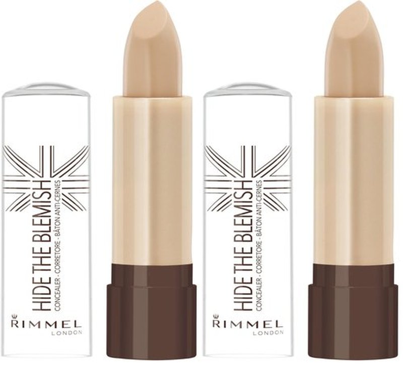 Rimmel Hide The Blemish Concealer, Medium Beige, 0.15 Fluid Ounce (Pack of 2)