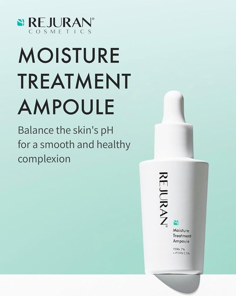 REJURAN® Moisture Treatment Ampoule - Deep Hydrating Face Serum for Instant & Long-Lasting Moisture | 1.01 fl oz