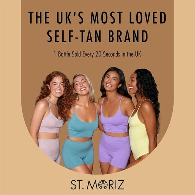 St Moriz Velvet Self Tanning Mitt - Reusable Applicator Glove for Streak-Free Tan - Ideal for All Self Tanner Products - Single Pack
