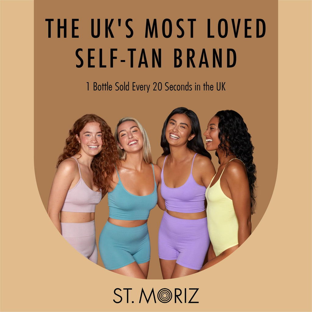 St Moriz Professional Insta-Grad Shimmer Self Tanner Lotion in Medium - Illuminating Instant Self Tan with Added Shimmer, Aloe Vera and Vitamin E - Dermatologically Tested (6.76 Fl OZ)