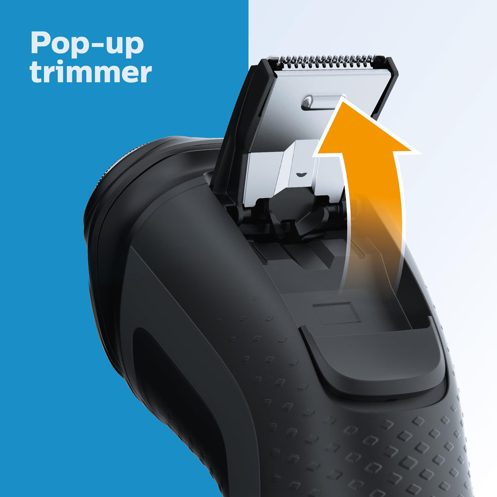 Philips Norelco Shaver 3000 Series, Wet and Dry Electric Shaver, P-Cap, Travel Pouch, Ash Gold, Model S3242/90 (Pack of 2)