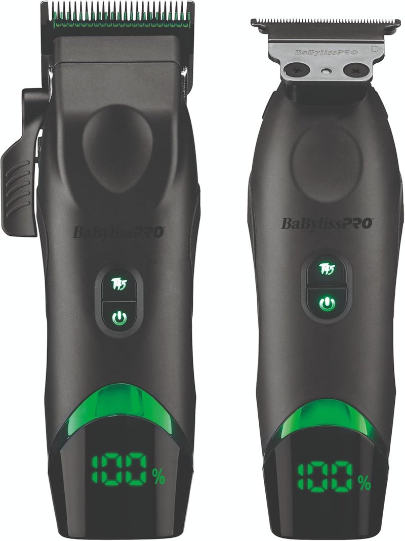 BaBylissPRO Wireless-Charging Clipper & Trimmer Set | Professional Grooming Tool