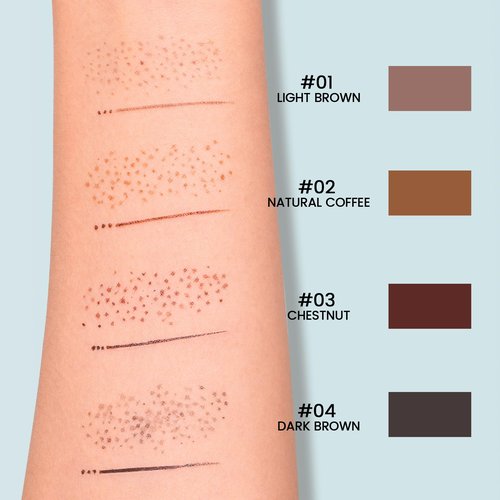 2-in-1 Dual Ended Microblading Freckle Pen & Freckle Stamp,Waterproof Freckle Stamp & Precise 15°Tip for Natural Lifelike Freckle Makeup,Perfect Make up,Last 24Hrs.