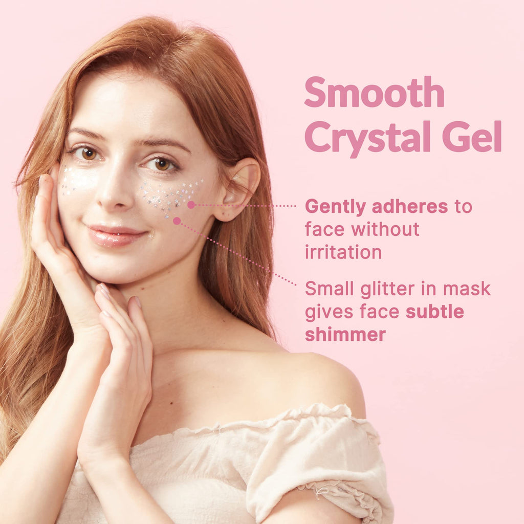 LALARECIPE Glow Face Moisture Mask – Hydrating & Cooling Hydrogel Facial with 8-Hyaluronic Acid, Watermelon & Peptides – Vegan Korean Skincare for Radiant Skin (Pack of 10)
