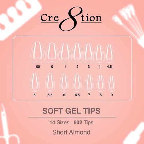 Cre8tion Extension Gel Top Coat, Quick-Dry, High-Gloss Finish for Gel Nail Enhancements, 0.5 Fl Oz