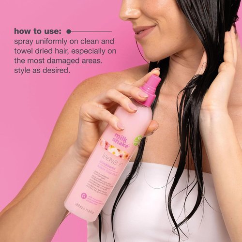 Milk_Shake Leave-In Conditioner - Daily Detangling Spray for Color-Treated Hair | Hydrates & Softens with Soy Proteins & Hyaluronic Acid | 2.5 fl. oz (75ml)