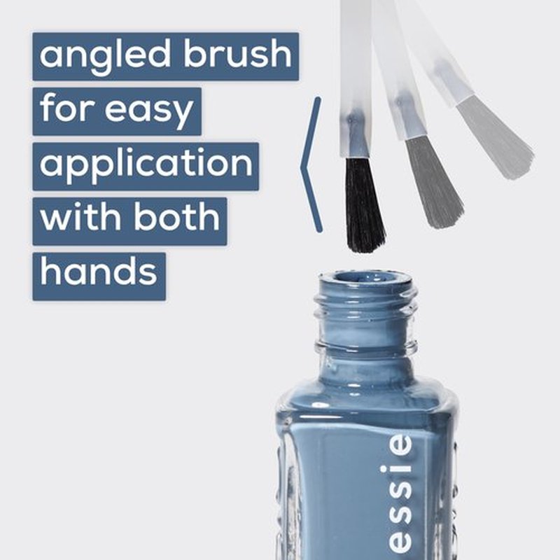 essie expressie quick dry nail polish, vegan, power moves, blue, feel the hype, 0.33 fl oz