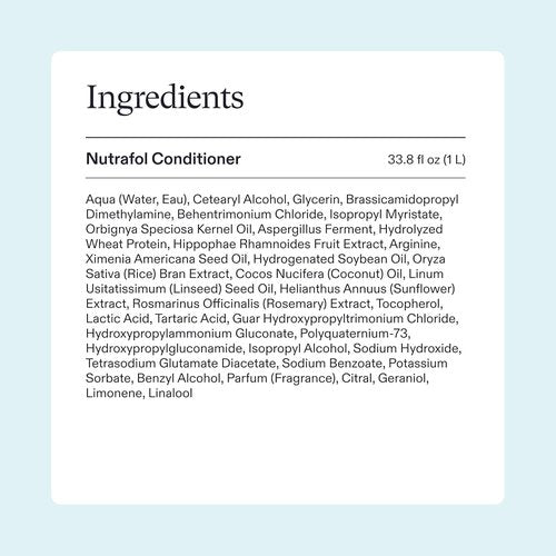 Nutrafol Conditioner - Physician-Formulated for Thinning Hair | Moisturizing & Color Safe, Lightweight Protection