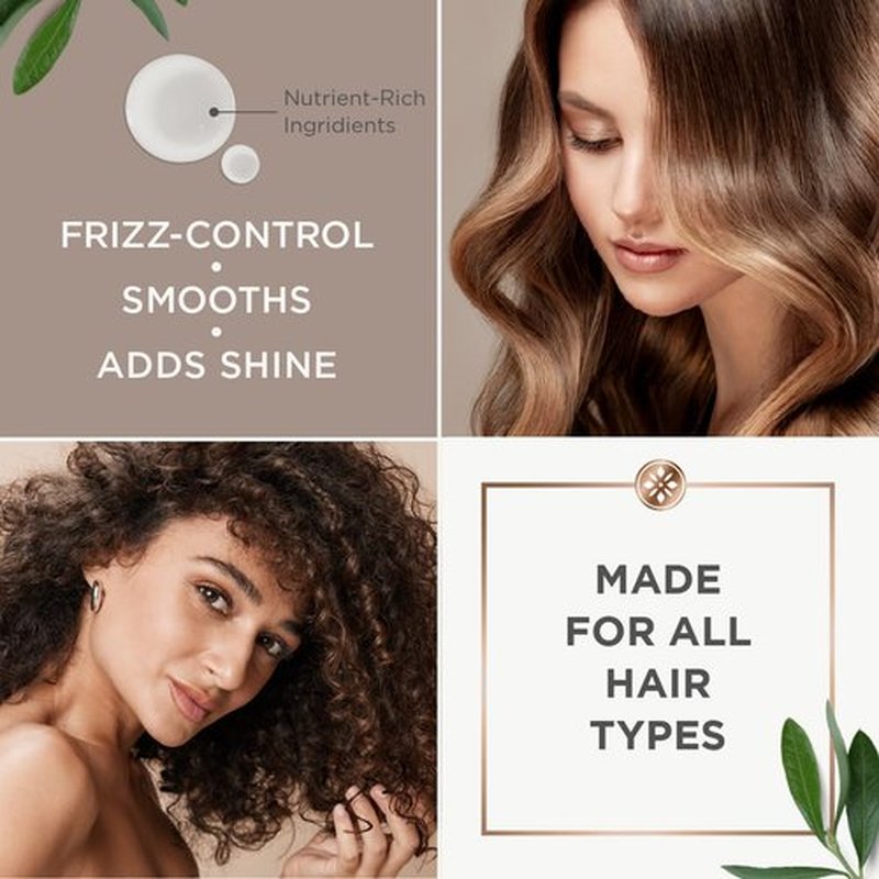 Argan Magic Anti-Frizz Blow Dry Spray - Humidity Protection & Frizz Control | Glossy Shine & Softness | 8 Oz