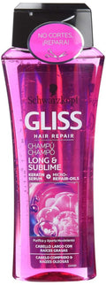 Schwarzkopf Gliss Long & Sublime Shampoo - Nourishing Formula for Long Hair - 250 ml