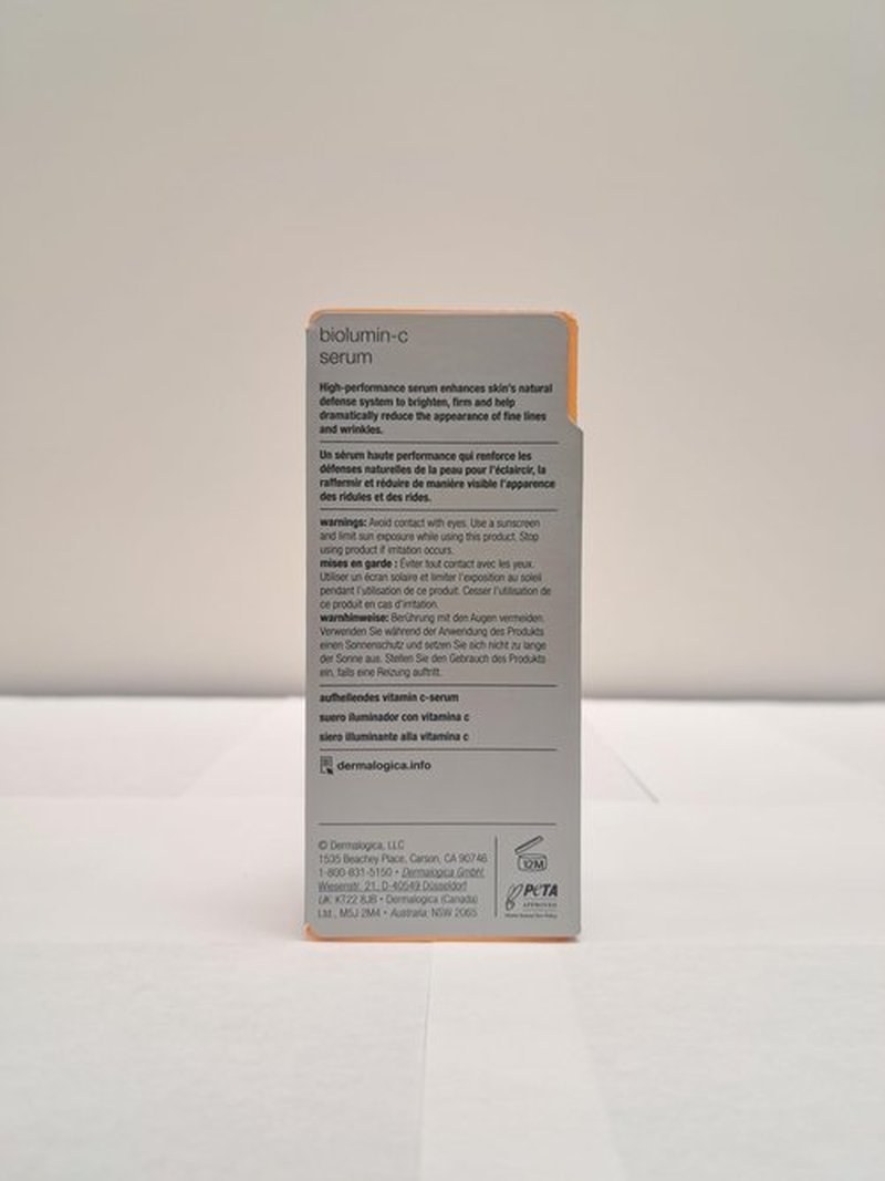 Dermalogica Biolumin-C Serum, Vitamin C Dark Spot Serum for Face with Peptide and AHA - Exfoliates and Reduces Sign of Skin Aging, 0.34 Fl Oz