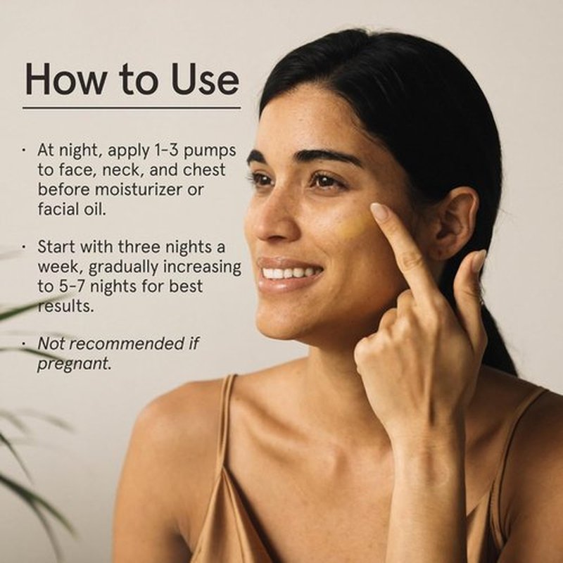 Barefaced Retinal Skin Therapy Serum - Firming Retinaldehyde & Bakuchiol, 30ml | Reduces Fine Lines & Improves Skin Tone