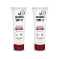 The Grandpa Soap Company Rosemary Shampoo - With Rosemary Oil and Lemongrass Oil, Leaves Scalp and Hair Feeling Clean and Fresh, All Hair Types, Vegan, Sulfates and Parabens Free, 8 Fl Oz 2 Pack
