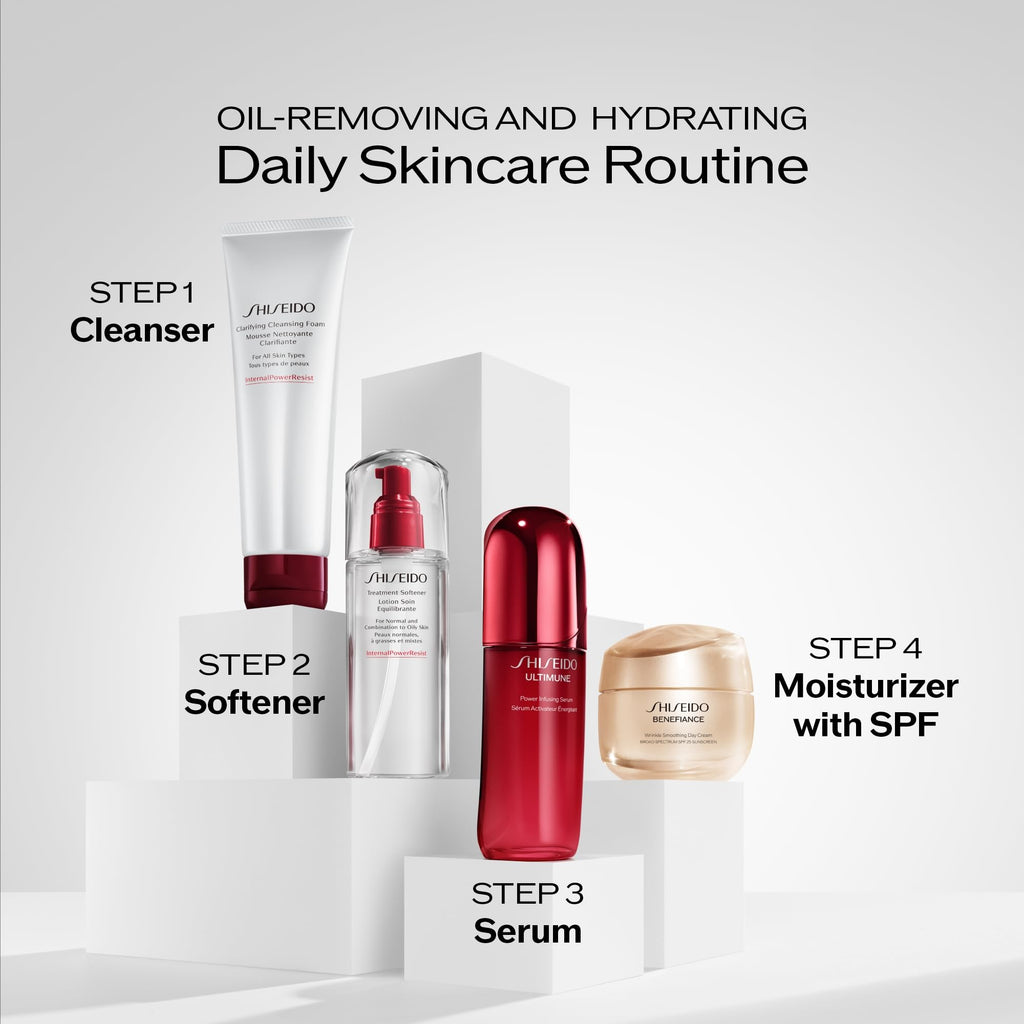 Shiseido Treatment Softener - 300 mL - Balances & Hydrates for Smooth, Refined Skin - for Normal & Combination to Oily Skin