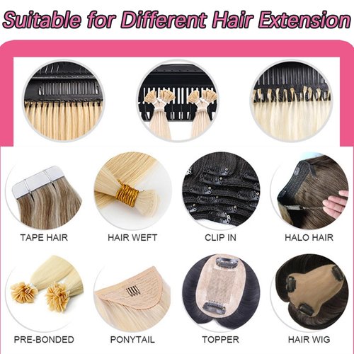 Fehoka Hair Extension Holder holder for Washing,Styling, Packing and Storing,Hair Extension Holder holder for salons,bathrooms, beauty shops, cloakrooms.4 quick&easy Installation Modes With Tool.